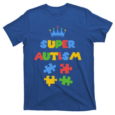 Super Autism Autism Superhero Autism Is My Super Power Gift T-Shirt