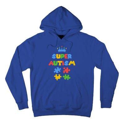 Super Autism Autism Superhero Autism Is My Super Power Gift Tall Hoodie