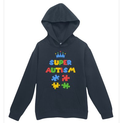 Super Autism Autism Superhero Autism Is My Super Power Gift Urban Pullover Hoodie