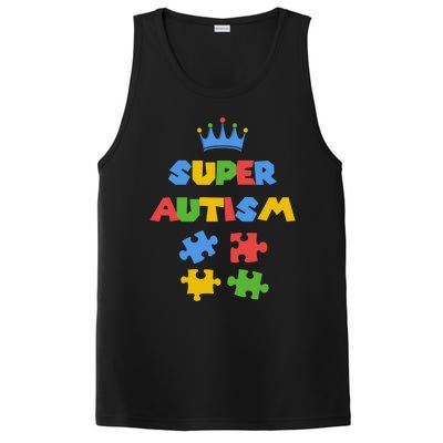 Super Autism Autism Superhero Autism Is My Super Power Gift PosiCharge Competitor Tank