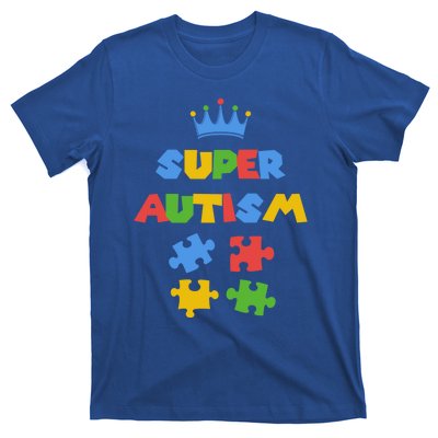 Super Autism Autism Superhero Autism Is My Super Power Gift T-Shirt