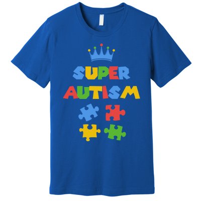 Super Autism Autism Superhero Autism Is My Super Power Gift Premium T-Shirt