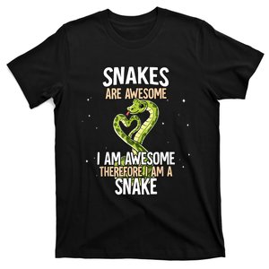 Snakes Are Awesome Snake T-Shirt