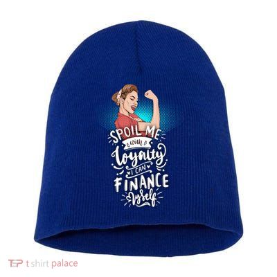 Strong As A Mother Mom Muscle Day Letter Graphic Tee Gift Short Acrylic Beanie