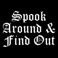 Spook Around And Find Out Funny Halloween Flat Bill Trucker Hat