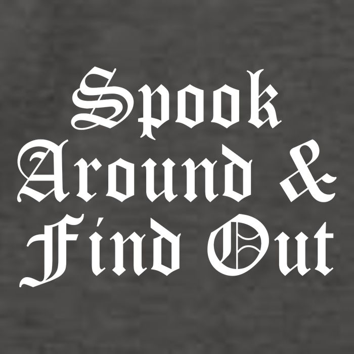 Spook Around And Find Out Funny Halloween Vector Backpack