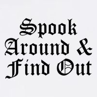 Spook Around And Find Out Funny Halloween Garment-Dyed Sweatshirt