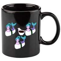 Sushi Addict And Japanese Sushi Lovers Gift 11oz C Handle Ceramic Mug