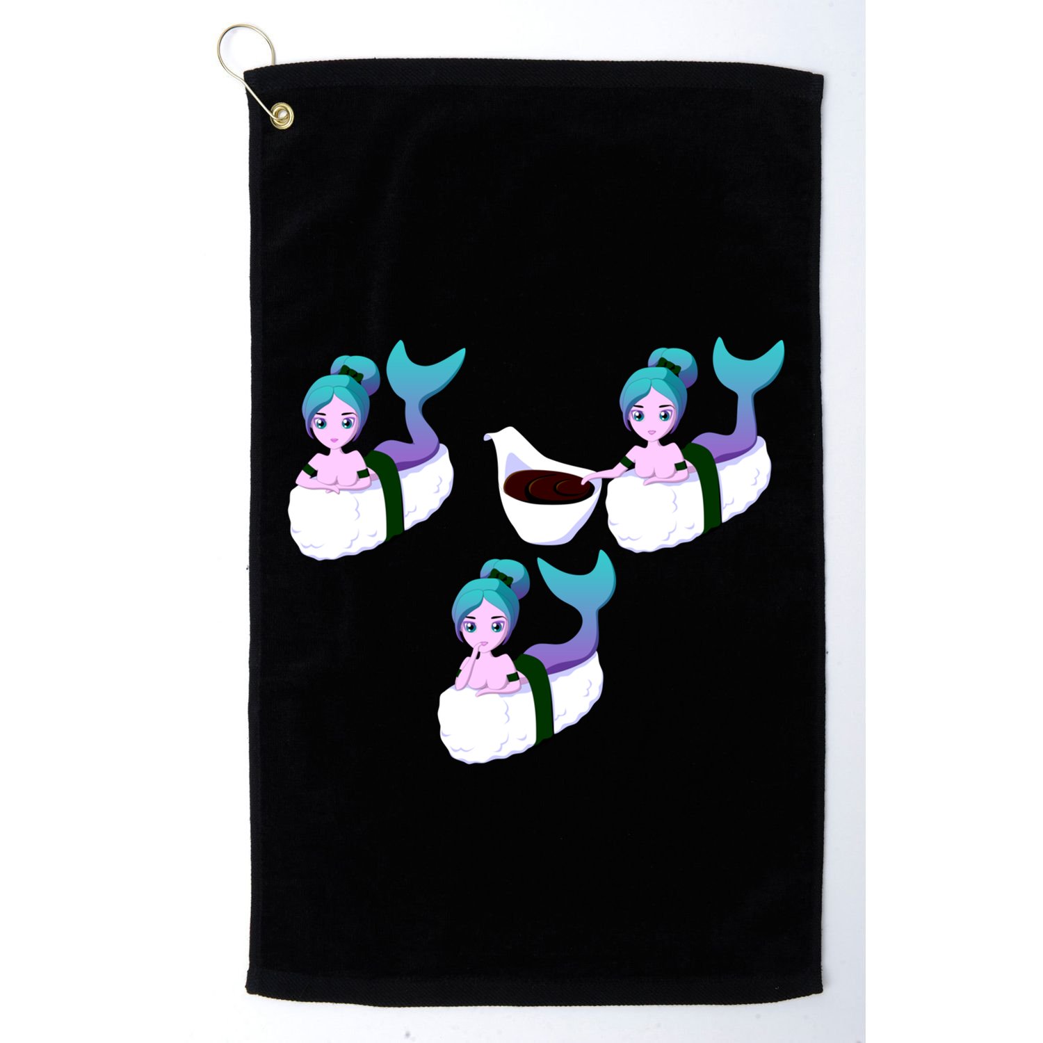 Sushi Addict And Japanese Sushi Lovers Gift Golf Towel