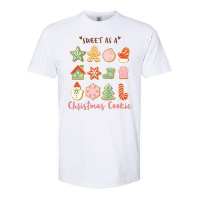 Sweet As A Christmas Cookie Cute Holiday Softstyle® CVC T-Shirt