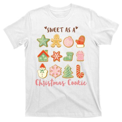 Sweet As A Christmas Cookie Cute Holiday T-Shirt