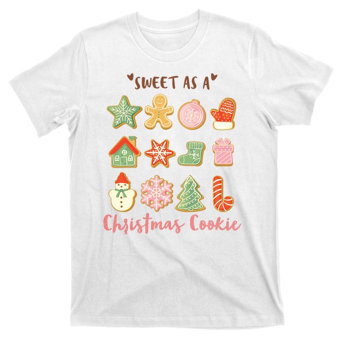 Sweet As A Christmas Cookie Cute Holiday T-Shirt