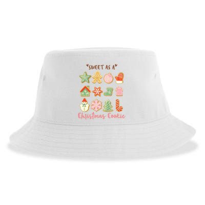 Sweet As A Christmas Cookie Cute Holiday Sustainable Bucket Hat