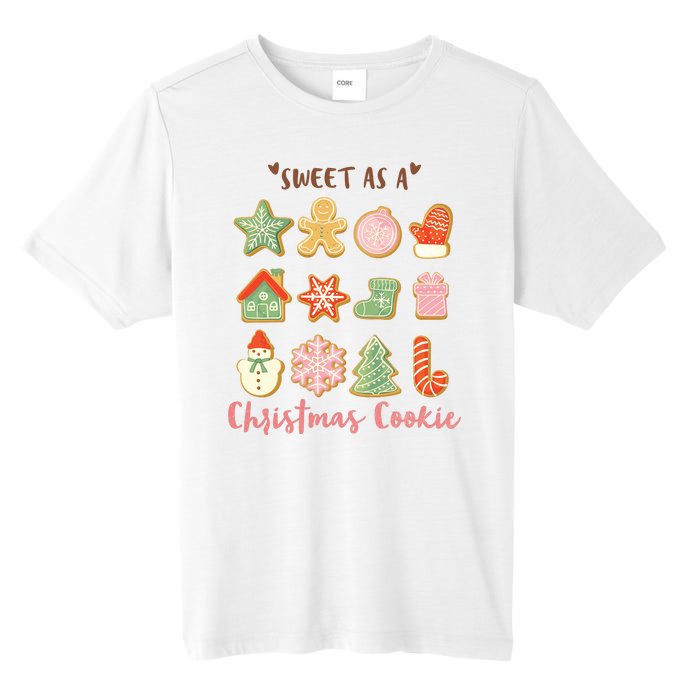 Sweet As A Christmas Cookie Cute Holiday Tall Fusion ChromaSoft Performance T-Shirt