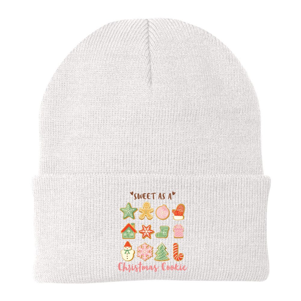 Sweet As A Christmas Cookie Cute Holiday Beanie
