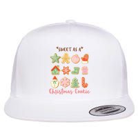 Sweet As A Christmas Cookie Cute Holiday Flatbill Hat