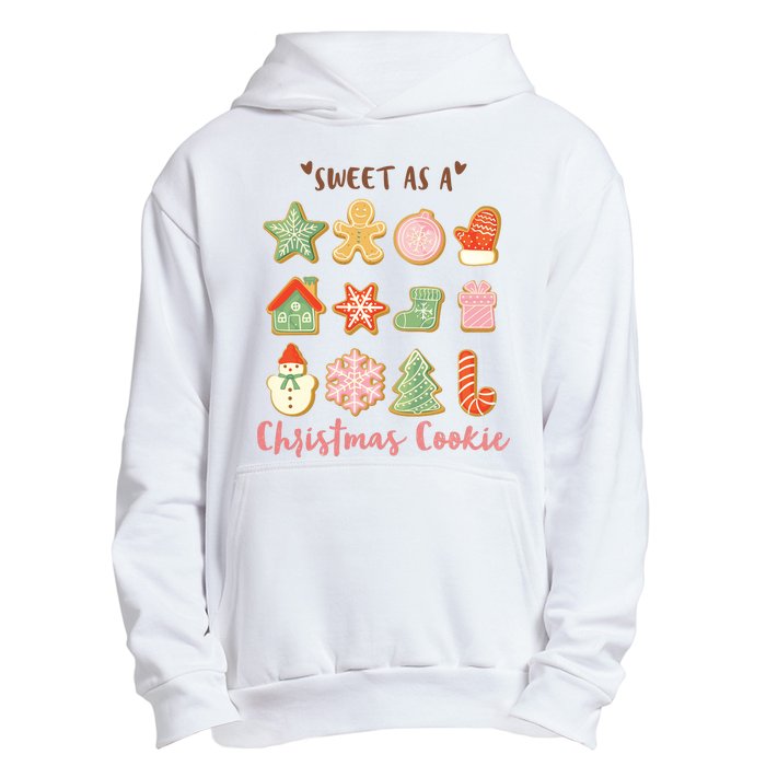 Sweet As A Christmas Cookie Cute Holiday Urban Pullover Hoodie