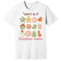 Sweet As A Christmas Cookie Cute Holiday Premium T-Shirt