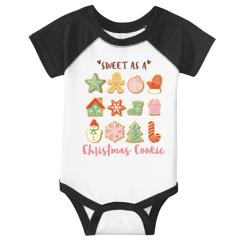 Sweet As A Christmas Cookie Cute Holiday Infant Baby Jersey Bodysuit