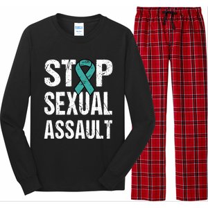 Sexual Assault Awareness Cool Gift Sexual Harasst Me Too Long Sleeve Pajama Set