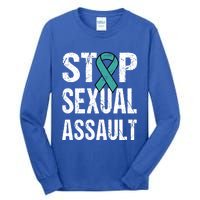 Sexual Assault Awareness Cool Gift Sexual Harasst Me Too Tall Long Sleeve T-Shirt