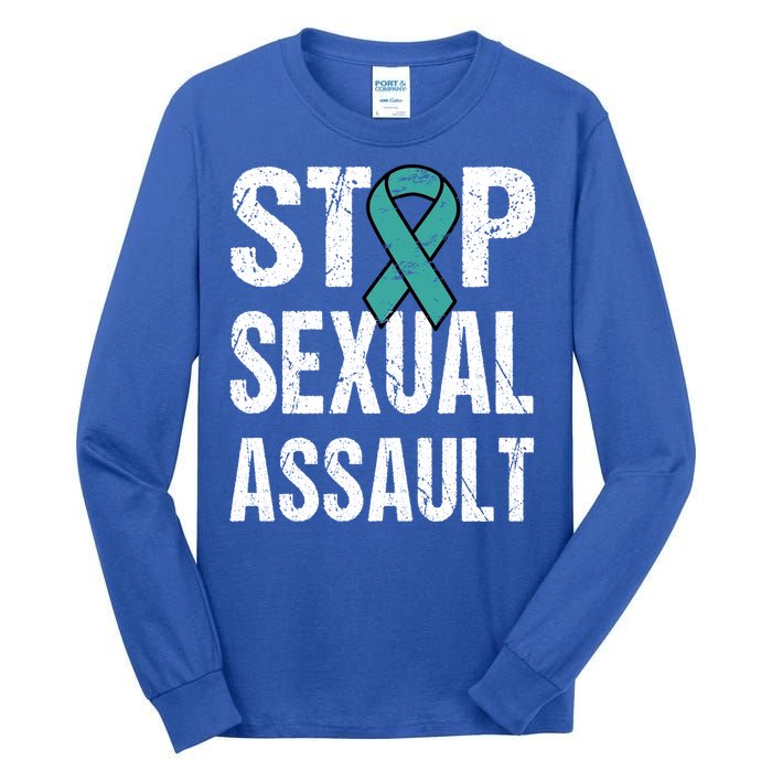 Sexual Assault Awareness Cool Gift Sexual Harasst Me Too Tall Long Sleeve T-Shirt