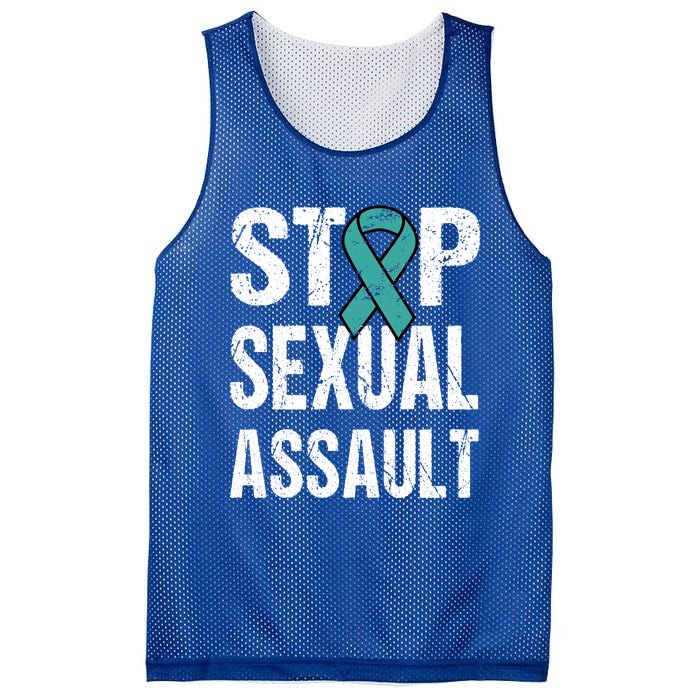 Sexual Assault Awareness Cool Gift Sexual Harasst Me Too Mesh Reversible Basketball Jersey Tank