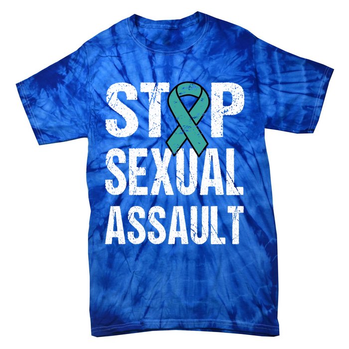 Sexual Assault Awareness Cool Gift Sexual Harasst Me Too Tie-Dye T-Shirt