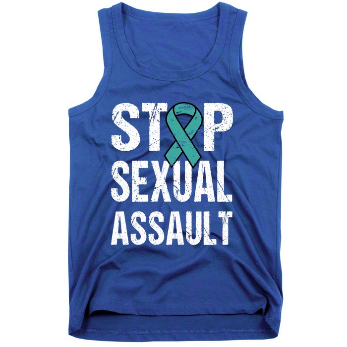 Sexual Assault Awareness Cool Gift Sexual Harasst Me Too Tank Top