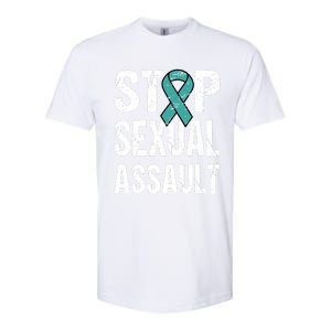 Sexual Assault Awareness Cool Gift Sexual Harasst Me Too Softstyle CVC T-Shirt