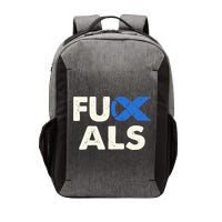Support ALS Awareness Month Costume Blue Ribbon Vector Backpack