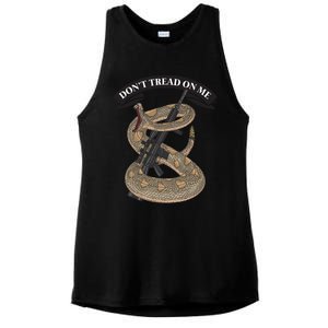 Second Amendment Anti Biden Don't Tread On Me Conservative 29 Ladies PosiCharge Tri-Blend Wicking Tank