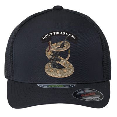 Second Amendment Anti Biden Don't Tread On Me Conservative 29 Flexfit Unipanel Trucker Cap