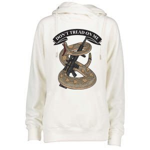 Second Amendment Anti Biden Don't Tread On Me Conservative 29 Womens Funnel Neck Pullover Hood