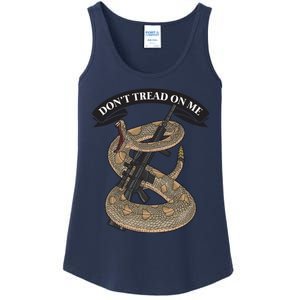 Second Amendment Anti Biden Don't Tread On Me Conservative 29 Ladies Essential Tank