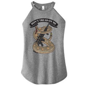 Second Amendment Anti Biden Don't Tread On Me Conservative 29 Women's Perfect Tri Rocker Tank