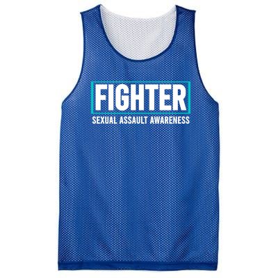 Sexual Assault Awareness Gift Sexual Assault Fighter Gift Mesh Reversible Basketball Jersey Tank