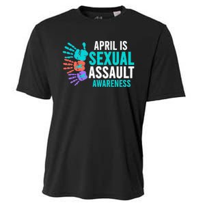 Sexual Assault Awareness Month Sexual Assault Awareness Cooling Performance Crew T-Shirt