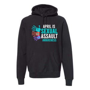 Sexual Assault Awareness Month Sexual Assault Awareness Premium Hoodie