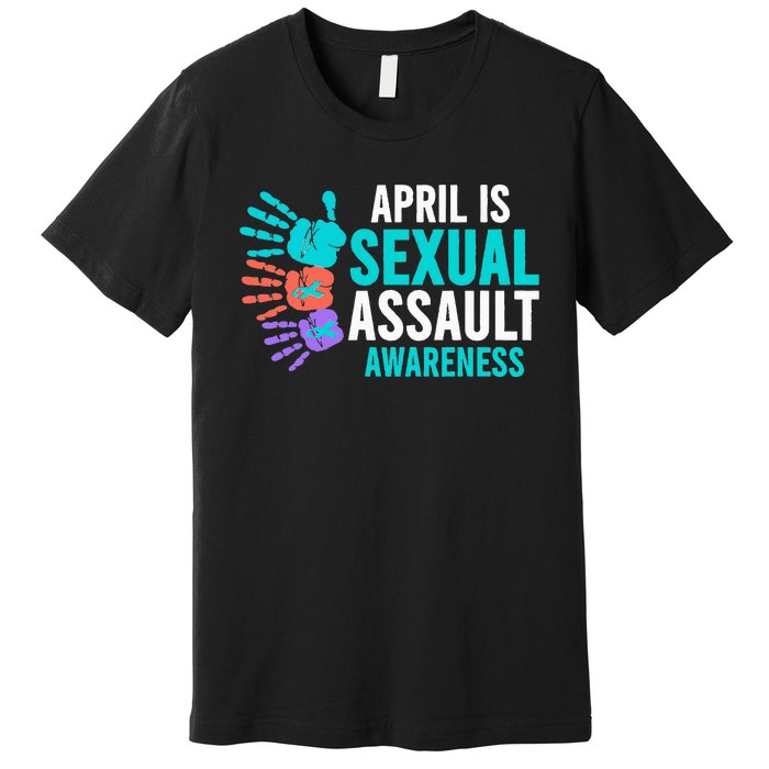 Sexual Assault Awareness Month Sexual Assault Awareness Premium T-Shirt