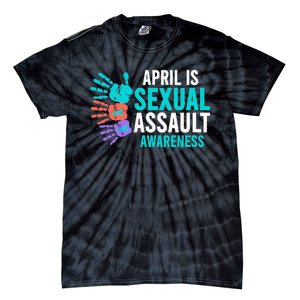 Sexual Assault Awareness Month Sexual Assault Awareness Tie-Dye T-Shirt