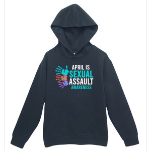 Sexual Assault Awareness Month Sexual Assault Awareness Urban Pullover Hoodie