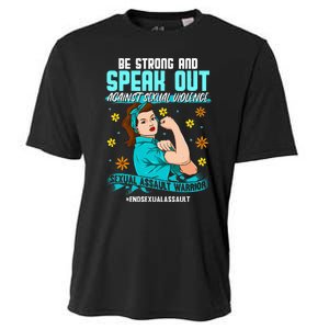 Sexual Assault Awareness Month End Sexual Assaults Cooling Performance Crew T-Shirt