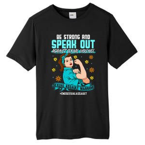 Sexual Assault Awareness Month End Sexual Assaults Tall Fusion ChromaSoft Performance T-Shirt