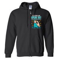 Sexual Assault Awareness Month End Sexual Assaults Full Zip Hoodie