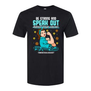 Sexual Assault Awareness Month End Sexual Assaults Softstyle CVC T-Shirt