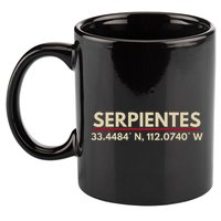 Serpientes Arizona Az Fans Latitude & Longitude 11oz C Handle Ceramic Mug