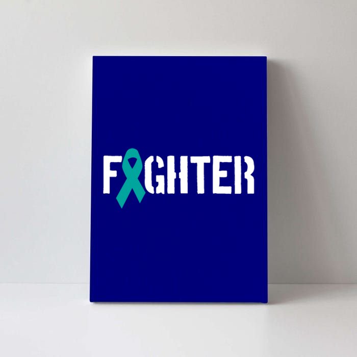 Sexual Assault And Violence Awareness Month Fighter Gift Canvas