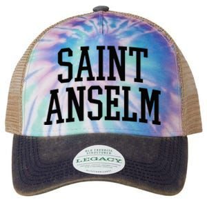 Saint Anselm Athletic Arch College University Alumni Legacy Tie Dye Trucker Hat