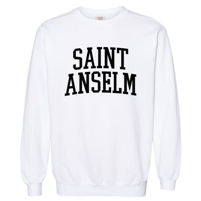 Saint Anselm Athletic Arch College University Alumni Garment-Dyed Sweatshirt